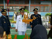 Pemberian Remisi HUT Ke - 72 RI, Bupati Inhil Kunjungi Lapas Klas II A Tembilahan
