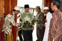 Wabup Rosman Hadiri Peringatan Isr'a Mi'raj di Desa Kulim Jaya