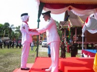 Yuk Lihat Semangat Upacara HUT RI Di Daerah Perbatasan Kabupaten Bengkalis