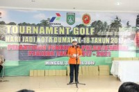 Walikota Hadiri Penggukuhan Pengurus (PGI) Kota Dumai Lap Golf Pertamina RU II