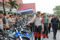 Jelang Natal dan Tahun 2018, Polres Pelalawan Gelar Ops Lilin Siak 2017