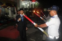Wabup Lepas Pawai Taptu dan Pawai Obor