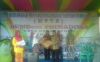 Laba Tahun 2016 BUMDes Primadona Desa Bono Tapung Rohul Mencapai Rp210 Juta