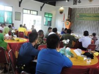 Kodim 0314/Inhil Gelar Komsos Dengan Aparat Pemerintah