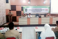 Bupati Wardan Hadiri Forum Komunikasi Publik Perencanaan Pembangunan Tahun 2018 Kabupaten Inhil