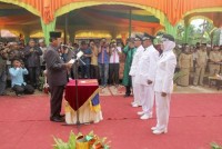 Setelah Berkeliling ke 19 Kecamatan, Akhirnya Bupati Inhil Tuntas Lantik 96 Kades Terpilih