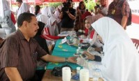 HUT ke-45, Kopri Inhil Gelar Baksos Pengobatan Gratis