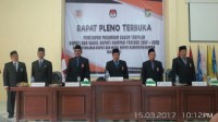 KPUD Kampar Tetapkan Pasangan Azis Zaenal-Catur Sugeng Sebagai Bupati dan Wkl. Bupati Terpilih
