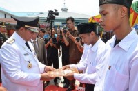 374 Napi Lapas Bengkalis Terima Remisi, Pj Bupati : Setelah Bebas, Jangan Kembali 
