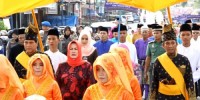 Ribuan Warga Rohul Hadiri Potang Bolimau Di Sungai Batang Lubuh