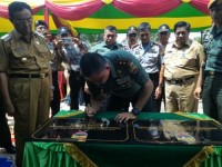 Pangdam I Bukit Barisan Resmikan Rumah Pintar di Inhil