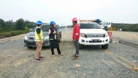 BPJamsostek Cabang Duri Datangi TKP Laka Kerja