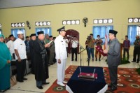Melantik Camat Minas Hendra Adi Nugraha, Syamsuar : 