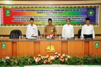 Plt Sekda Buka Sosialisasi Peraturan Bersama Menteri Agama dan Menteri Dalam Negeri