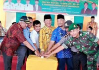 Disambut Gembira Masyarakat, Bupati Launching PLN 24 Jam di Kecamatan Batang Tuaka