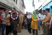 Bupati H M Wardan Resmikan Perubahan Status Sekolah SMA 2 Gaung Inhil Berubah Status Menjadi Negeri