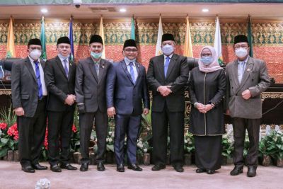 Bupati Alfedri Hadiri PAW Anggota DPRD Provinsi Riau