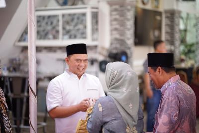 Bupati Labuhanbatu Halal Bihalal Dengan Para Kepala Desa Se-Kabupaten