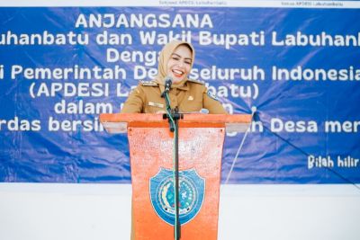 Bupati Labuhanbatu Maya Hasmita: Desa Adalah Ujung Tombak, APDESI Mitra Strategis Percepatan Pembang