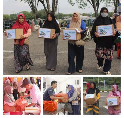 PHR Alirkan Energi Kebahagiaan Lewat Pasar Murah Ramadan di Zona Rokan