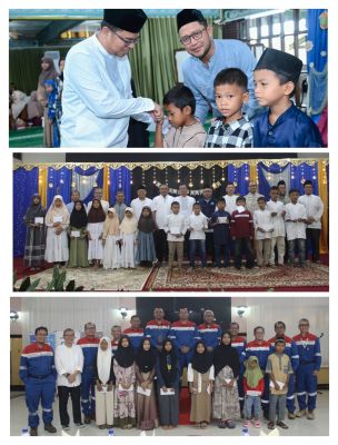 Ramadan di Blok Rokan,  Ribuan Anak Yatim Menjadi Energi bagi Pejuang Migas