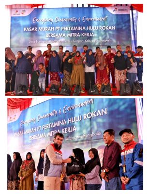 Ringankan Beban Masyarakat, PHR Salurkan 400 Paket Pasar Murah